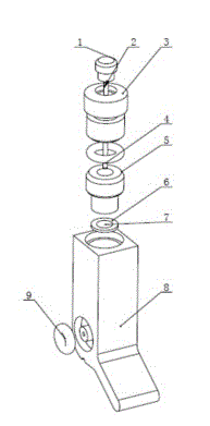 Sensing film ion selective electrode prepared by film dropping method