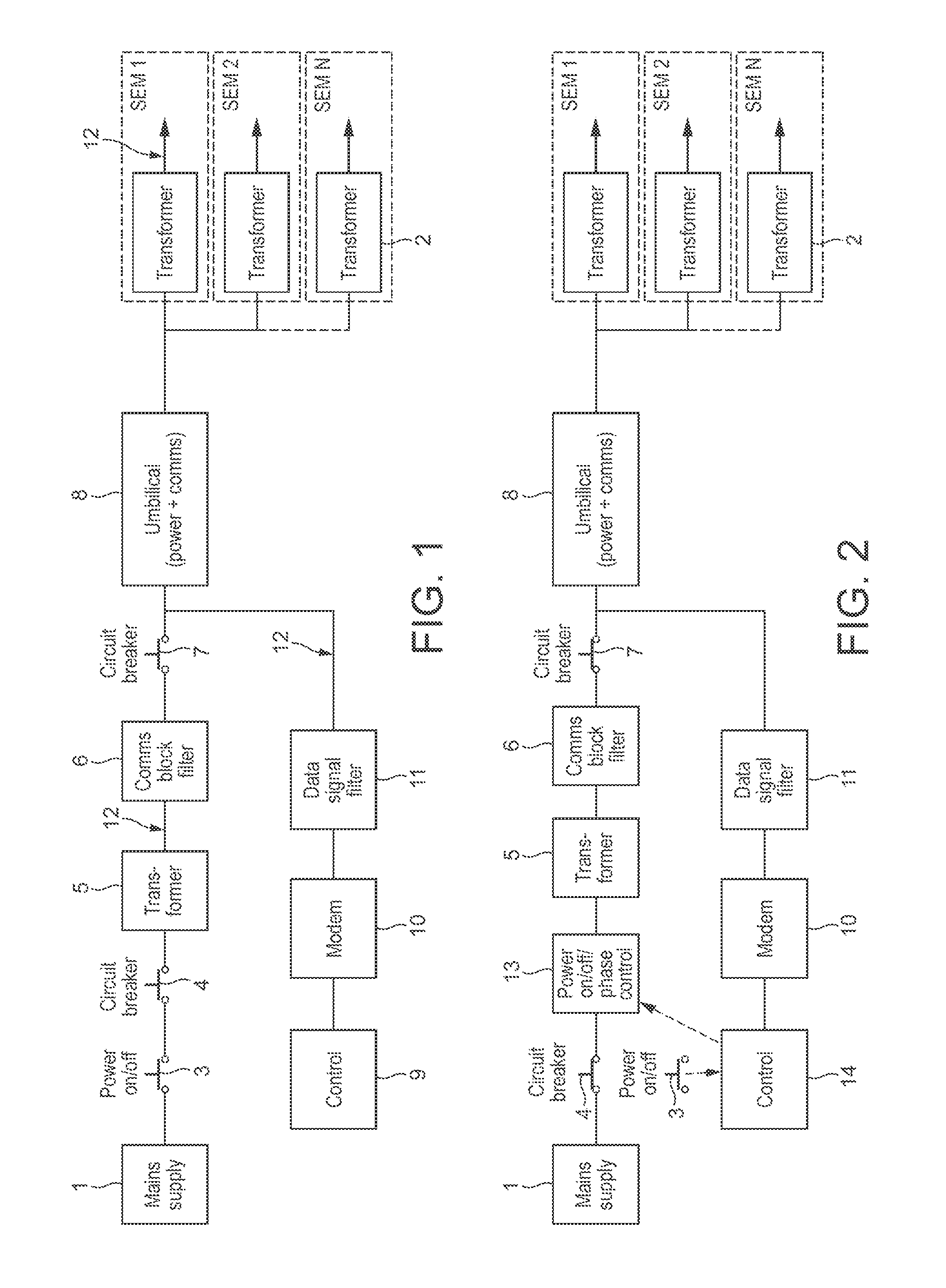 Protecting against transients in a communication system