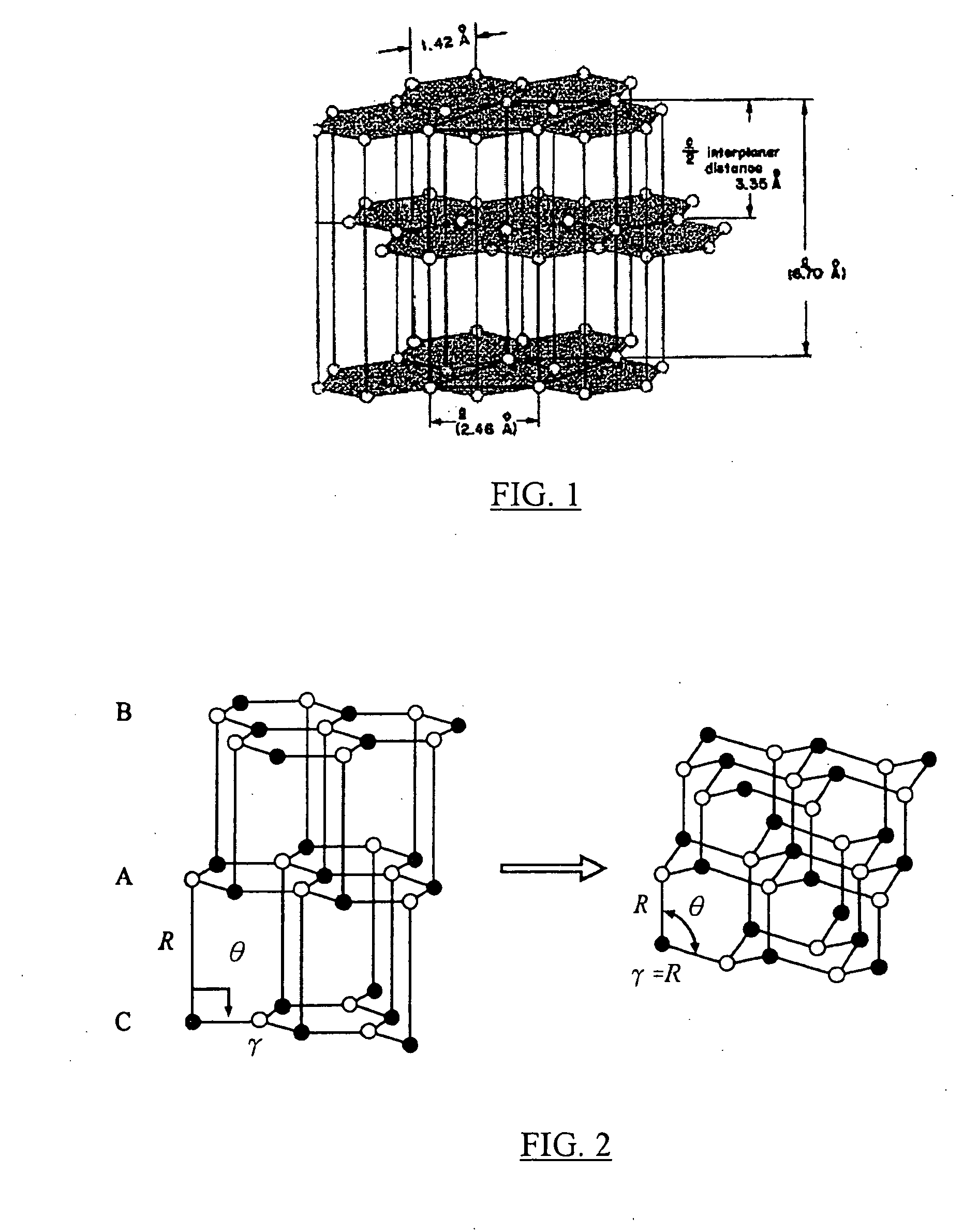 Methods of forming polycrystalline bodies using rhombohedral graphite materials