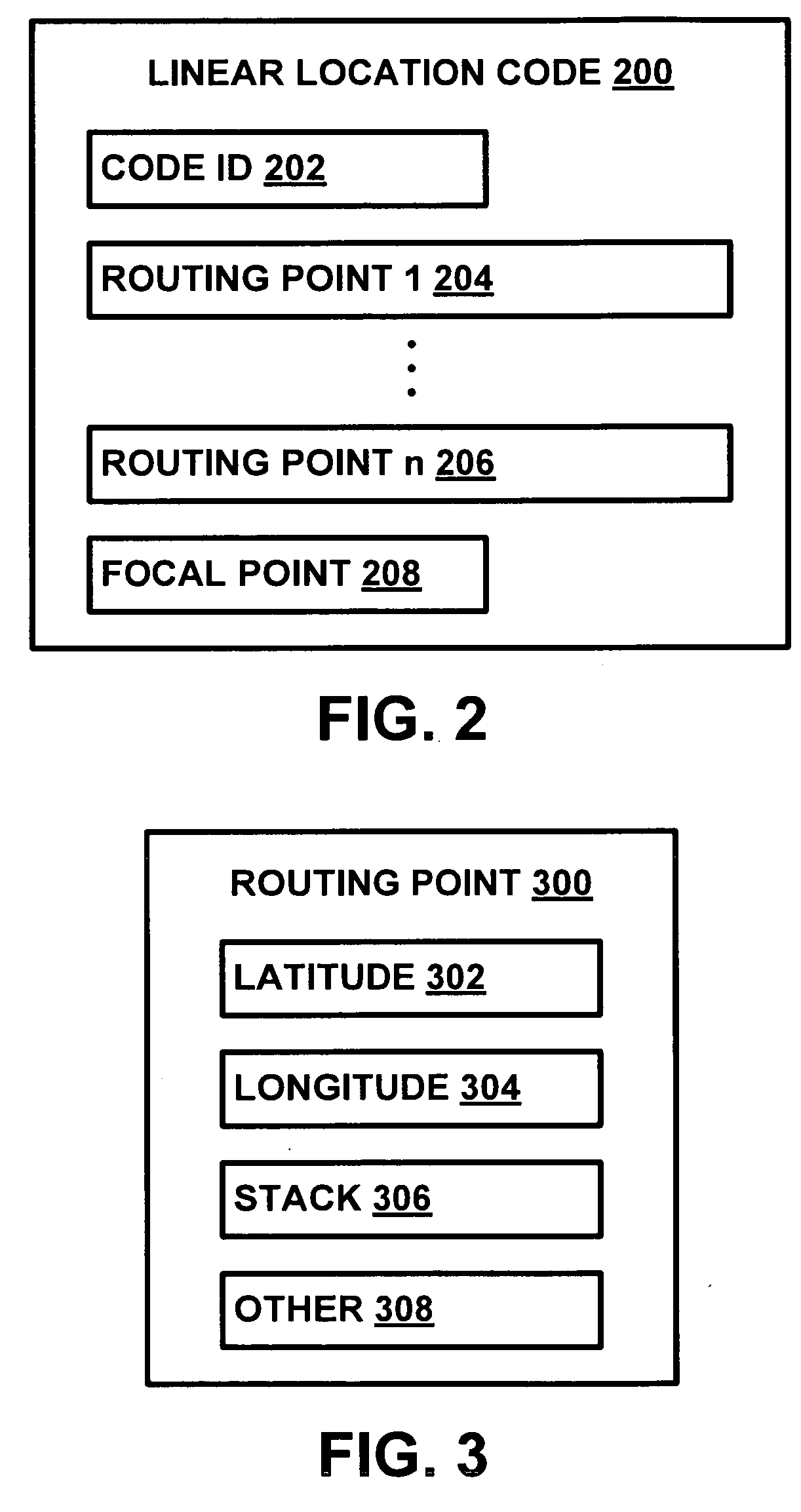 Method for Representing Linear Features in a Location Content Management System