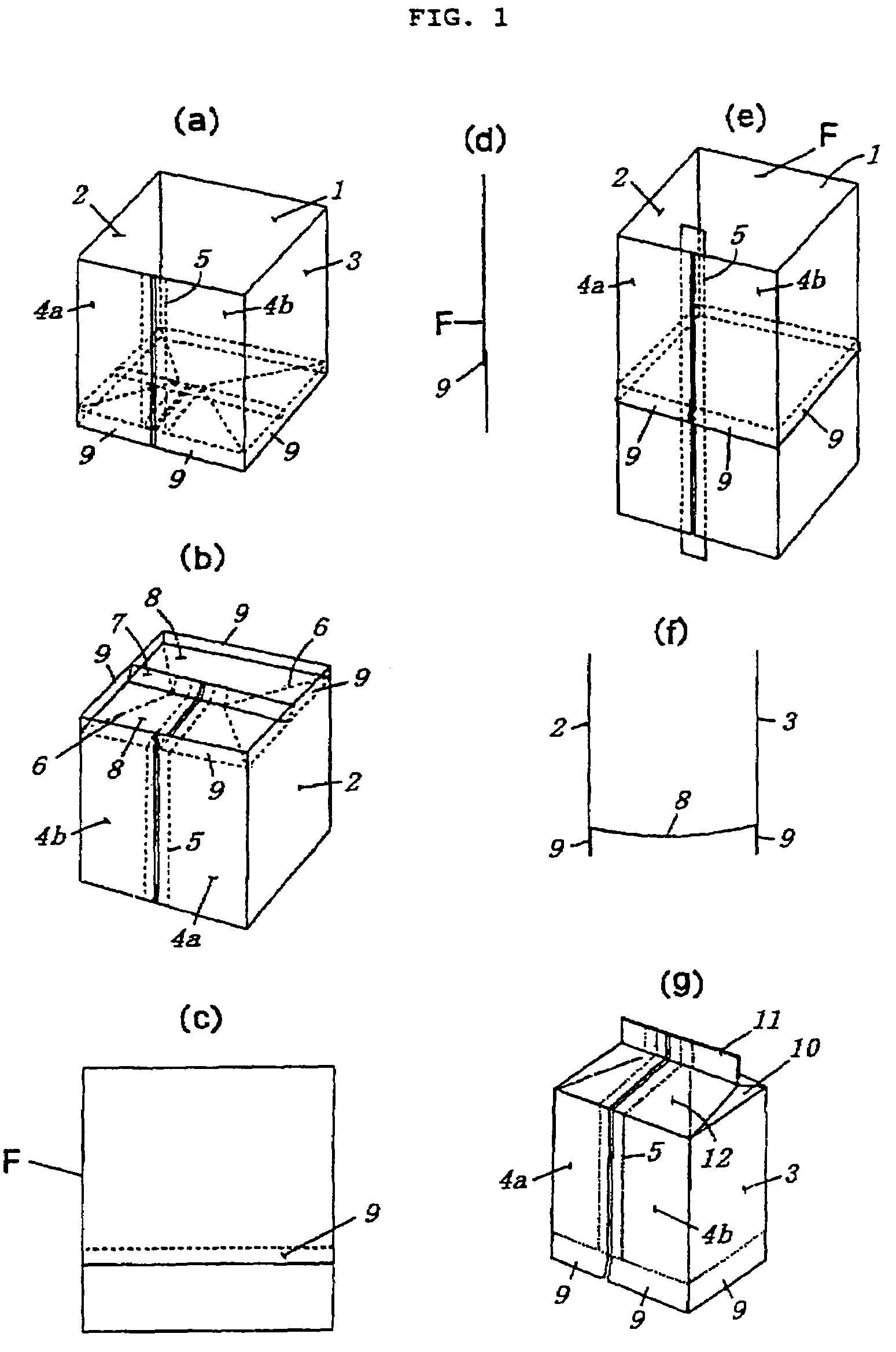 Stand-up packaging pouch, package body and feed roll, and manufacturing methods therefor