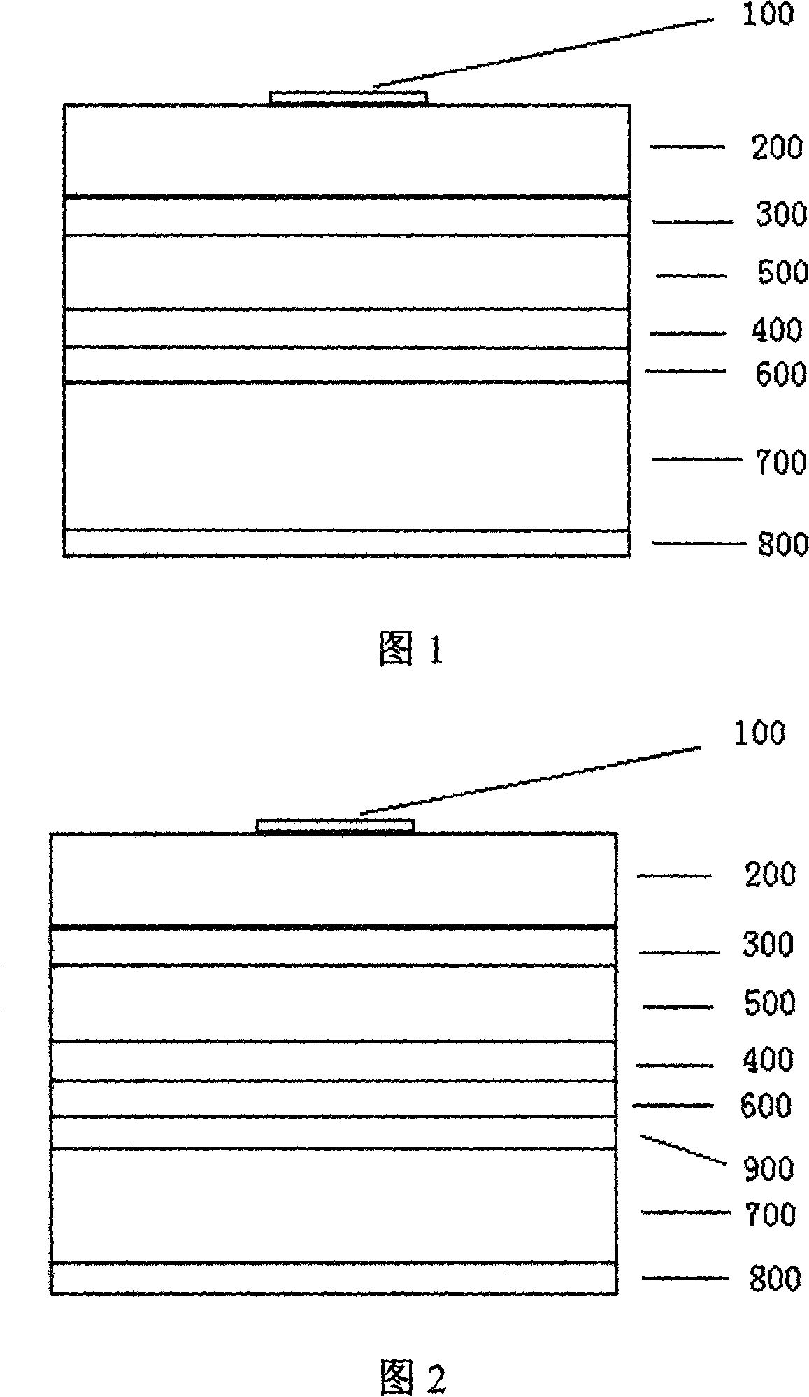 Current-transfer enhanced window layer and LED with the high reflection graph shift substrate structure