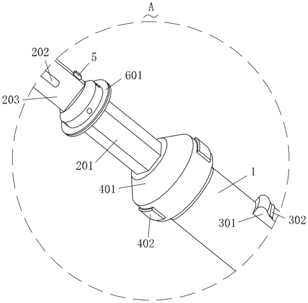 Excavation knife structure based on adenomyosis