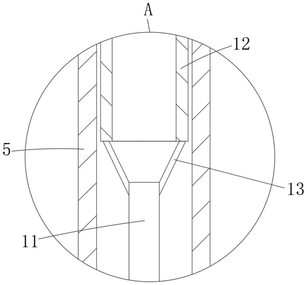 Sampling device for environment detection and use method thereof