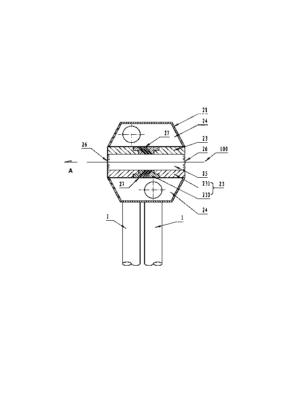 Electromagnetic wire drying device