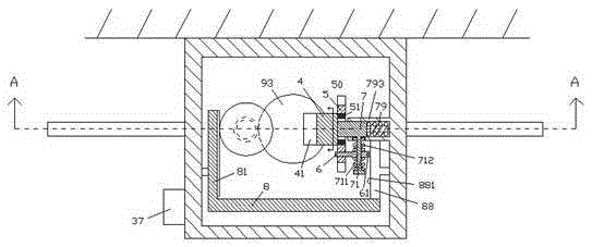 Computer display device assembly with alarming device and capable of preventing power outage