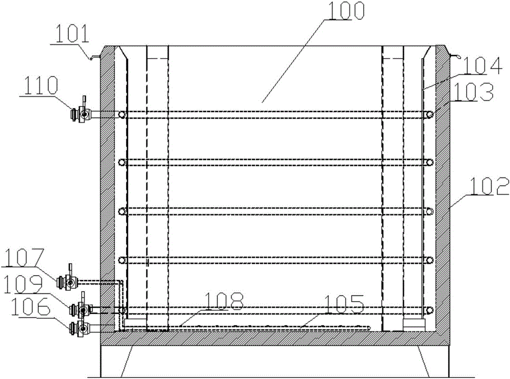 Fermentation production device for fermented bean curd production