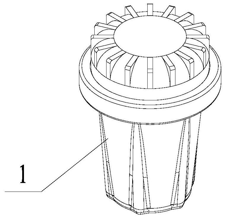 Vehicle detector based on geomagnetic principle and shell protection management method