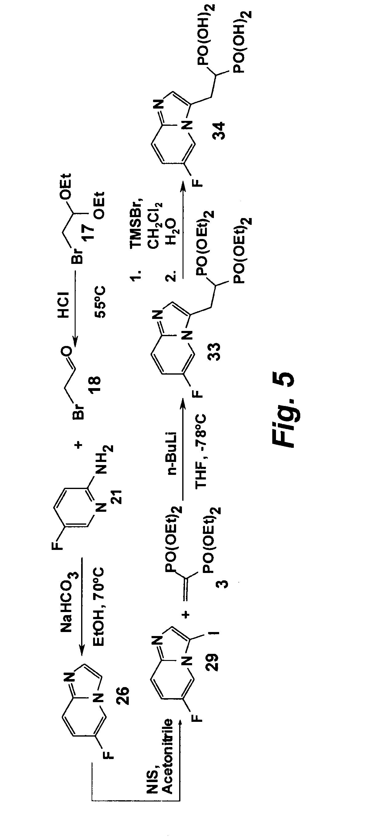 Imidazo[1,2-a] pyridinyl bisphosphonates