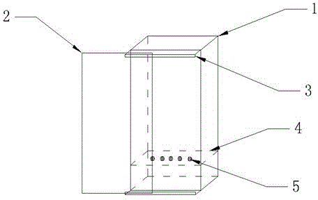 Peripheral wiring terminal push-pull type electric cabinet