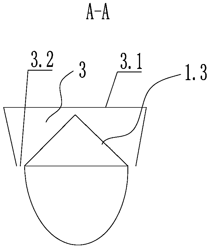 U-shaped channel forming device and forming method