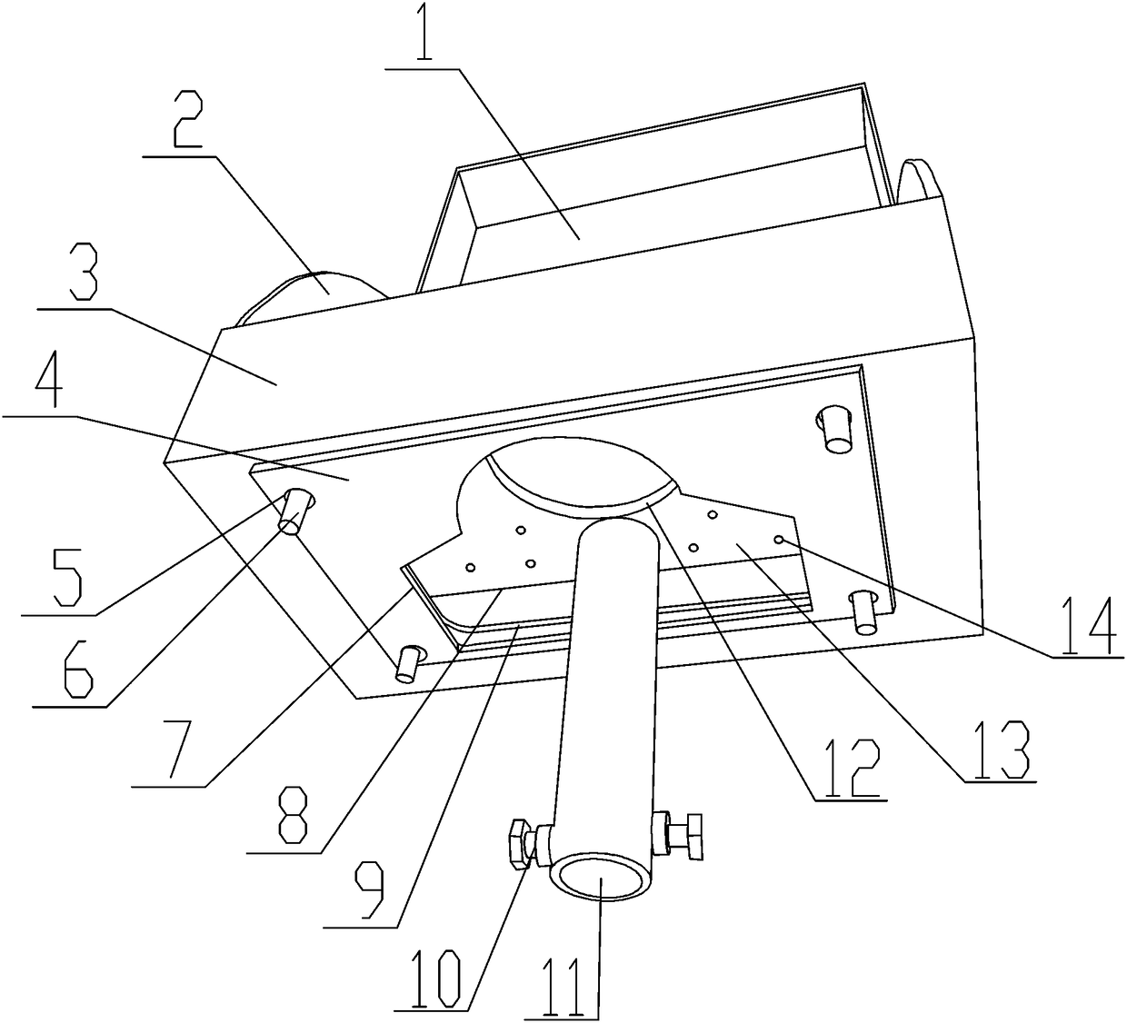 Combustion furnace structure used for biomass fuel combustor and operation method