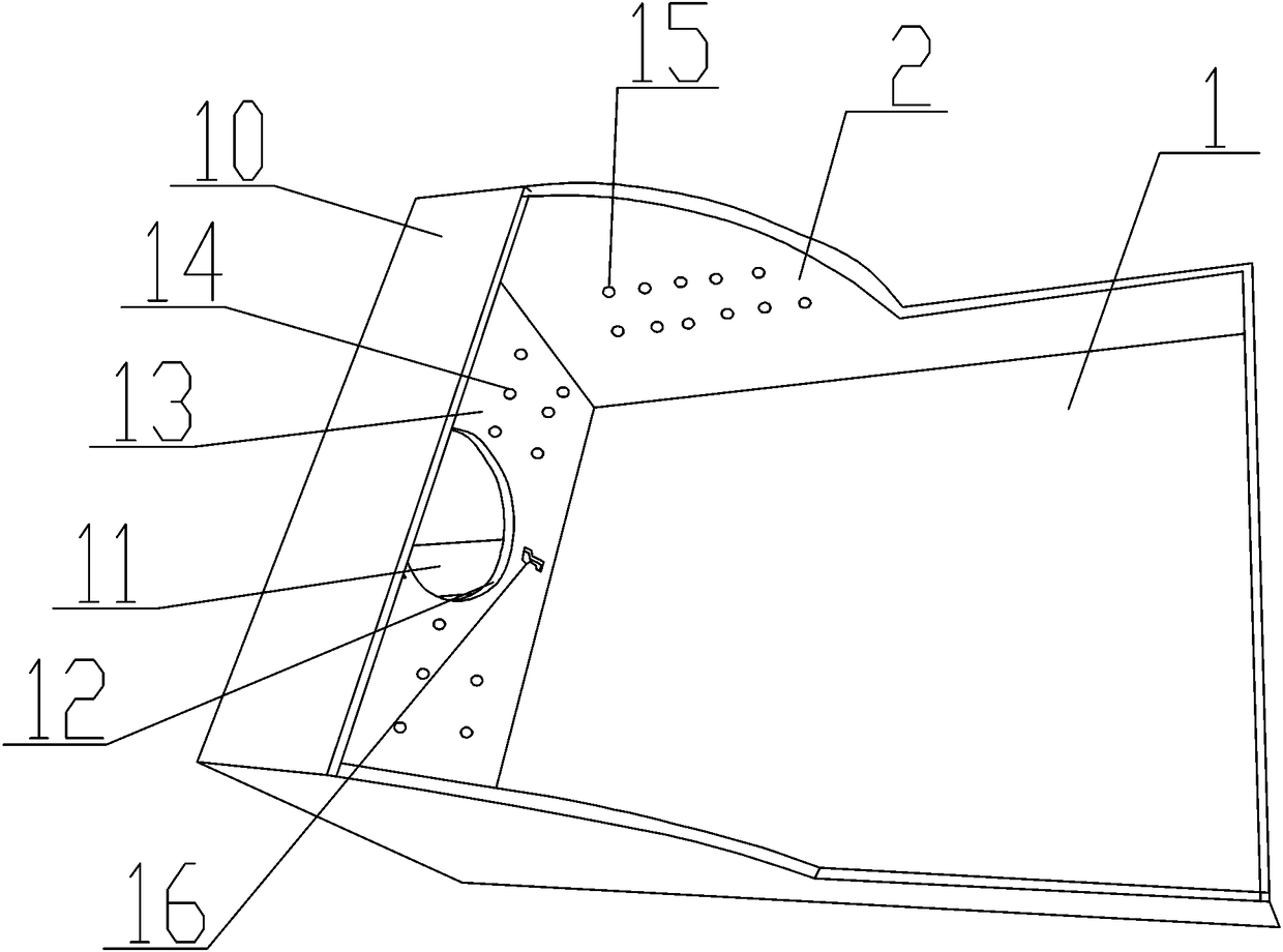 Combustion furnace structure used for biomass fuel combustor and operation method