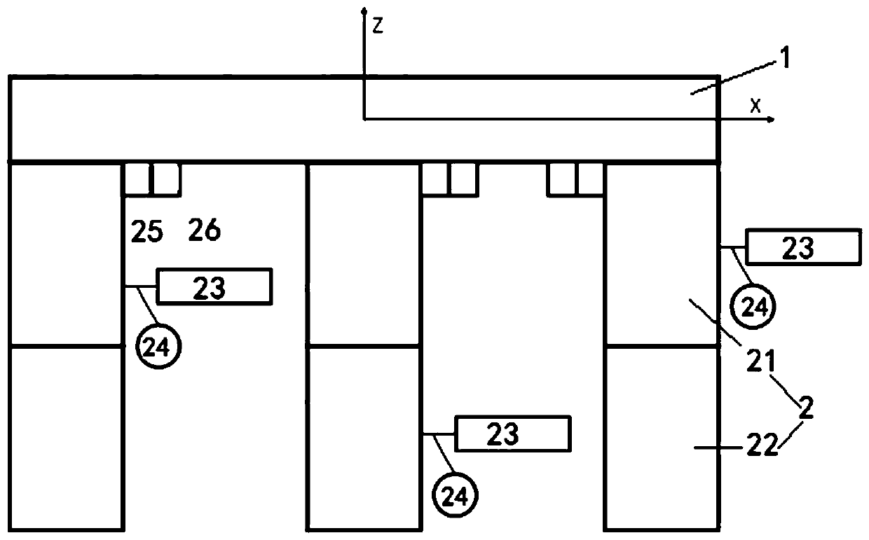 Multi-degree-of-freedom active vibration isolation device and method