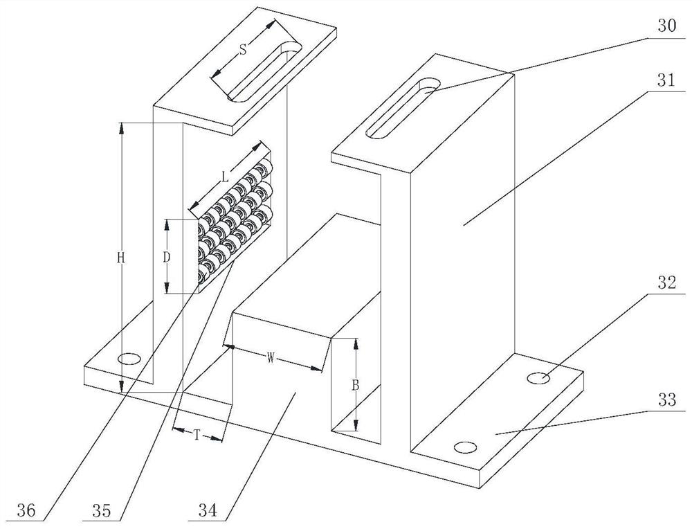 A kind of testing device and testing method for shear creep performance of brazed joint