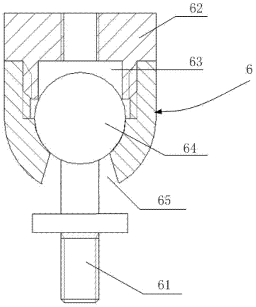 Concrete performance test device under the joint action of constant tensile load and erosive medium