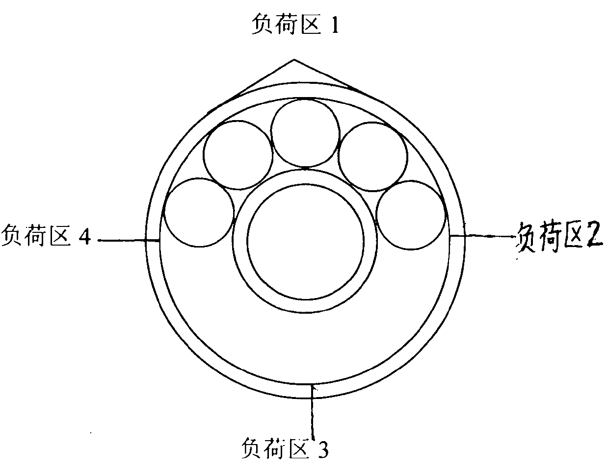 Reutilization method of work roll bearing and intermediate roll bearing of cold rolling mill