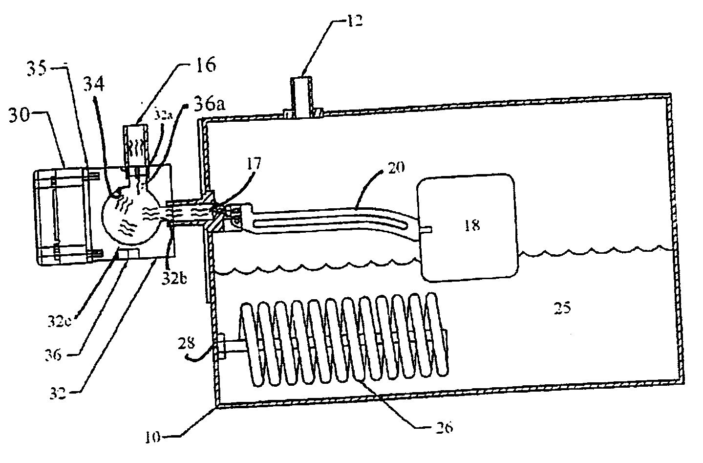 Steam Generating Apparatus With Water-Cooled Solid State Switch