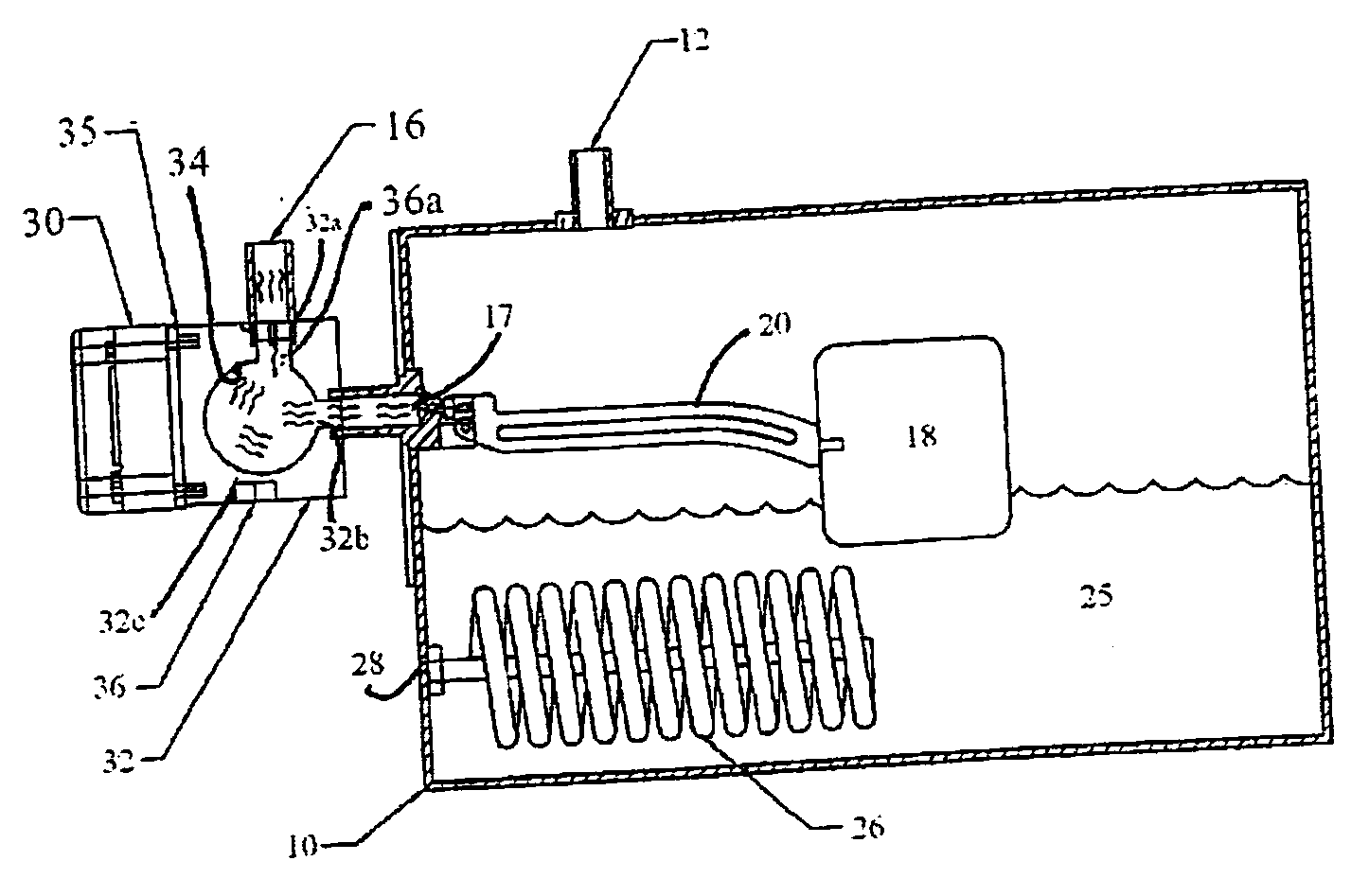 Steam Generating Apparatus With Water-Cooled Solid State Switch