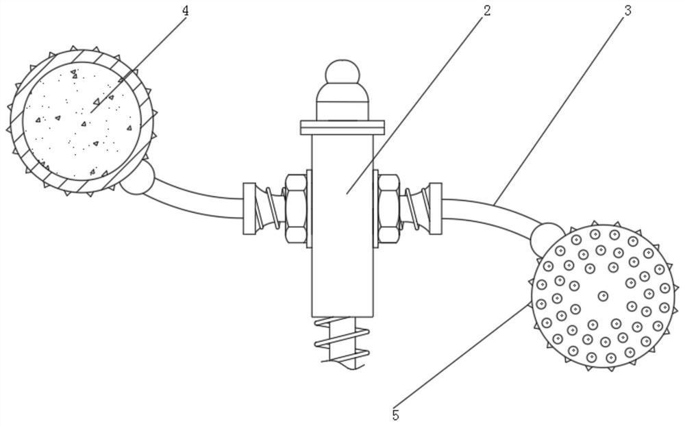 Power equipment bird repelling device based on wind energy