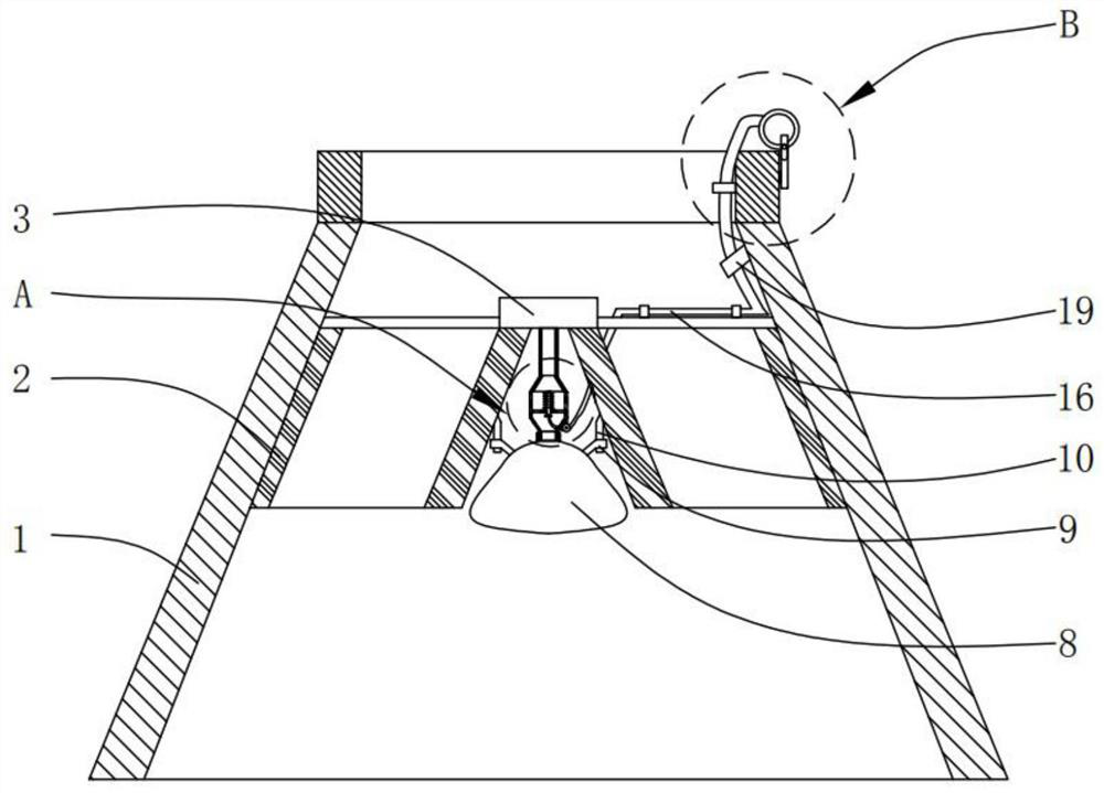 Skirt with urine collection function, and urine collection method thereof