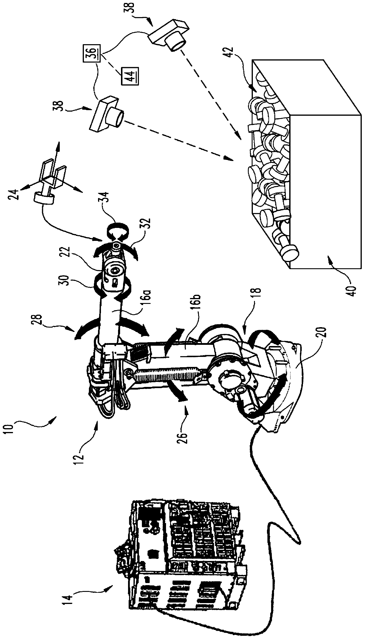 Method and system to generate 3D model for robot scene