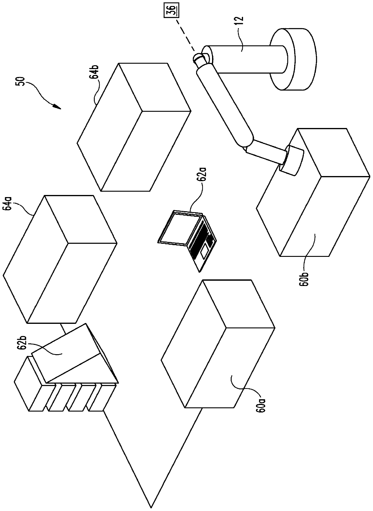 Method and system to generate 3D model for robot scene