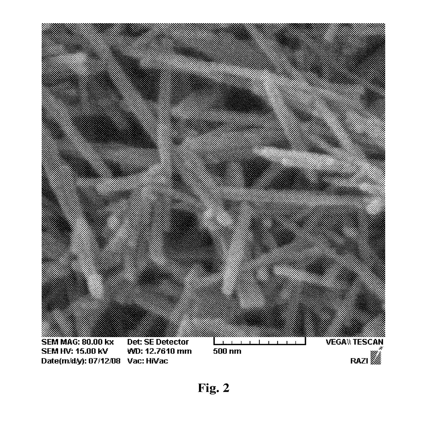 Method for production of biocompatible nanoparticles containing dental adhesive