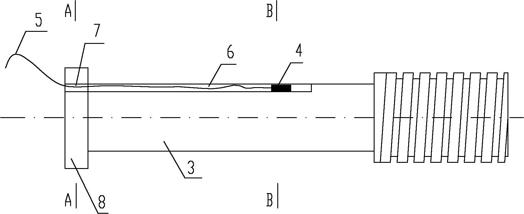 A method for testing the force of bolts connecting shield tunnel segments