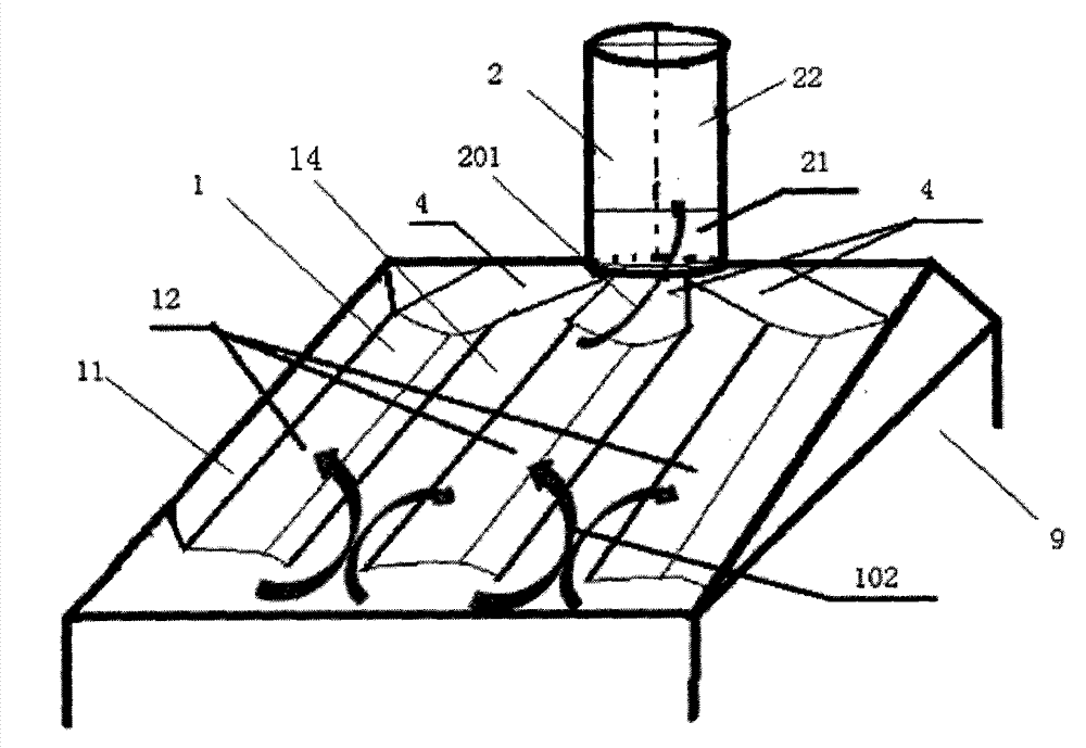 Solar ventilating system