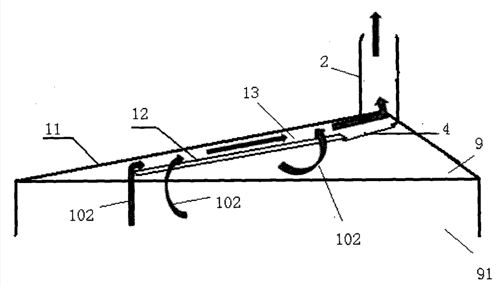 Solar ventilating system