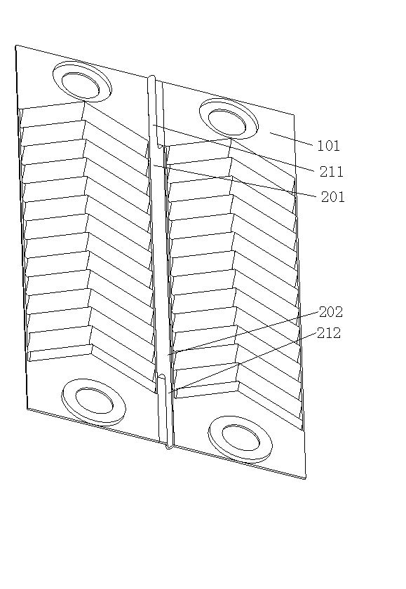 Plate heat exchanger and sheet bar thereof