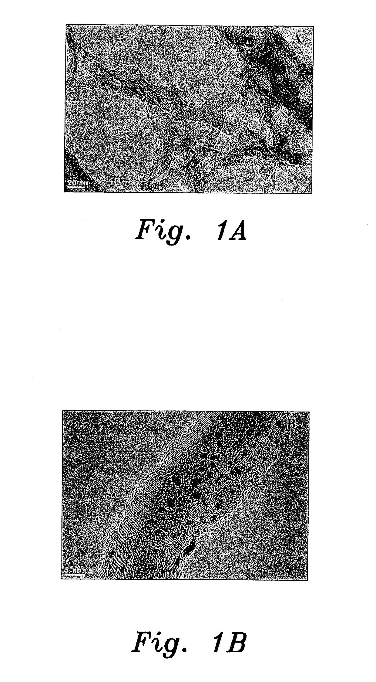 Method for producing noble metal nanocomposites