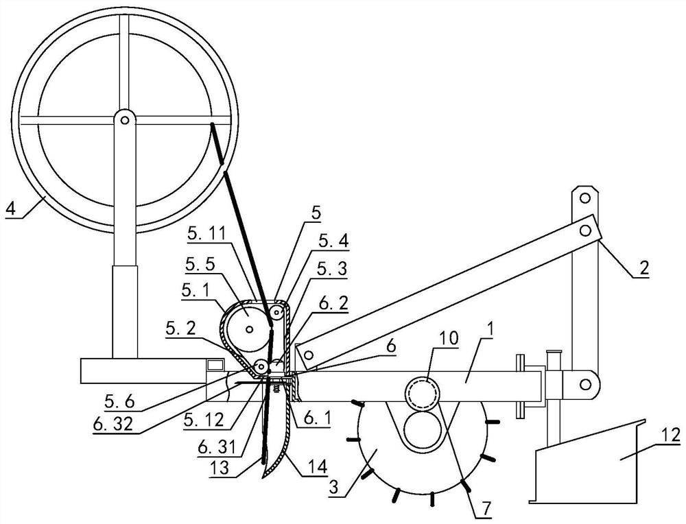 Drip irrigation belt laying machine