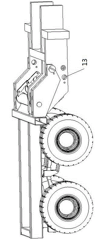 Trailer tailstock rotation mechanism