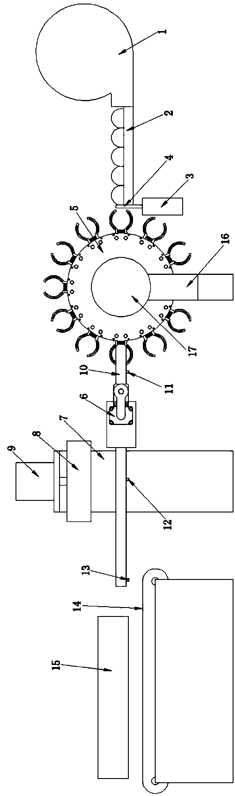 Full-automatic round face screen printing machine