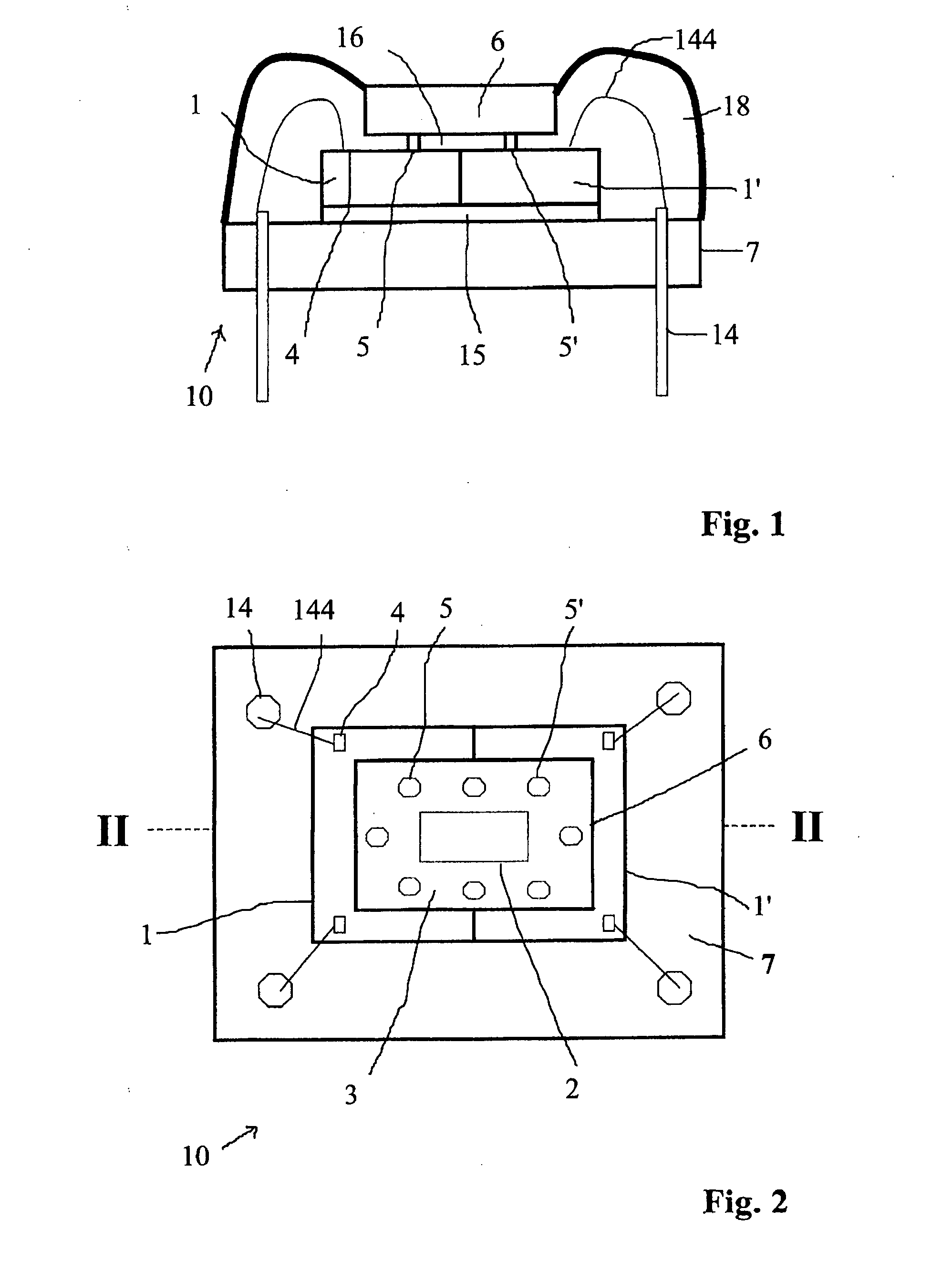 Semiconductor device comprising an image sensor, apparatus comprising such a semiconductor device and method of manufacturing such a semiconductor device