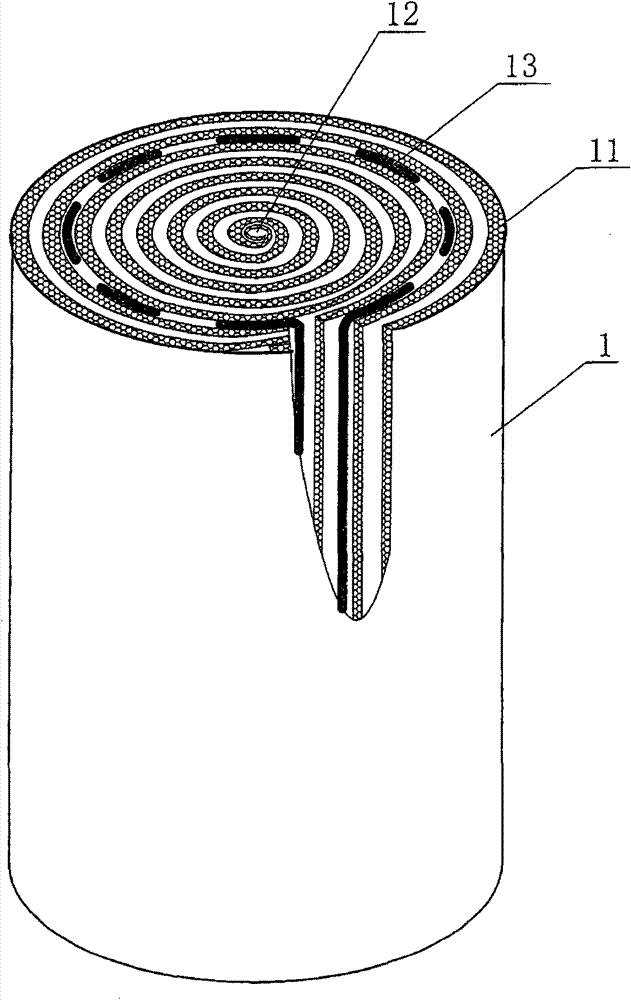 Explosion-proof material in a container of liquid medium storage and transportation and processing method thereof