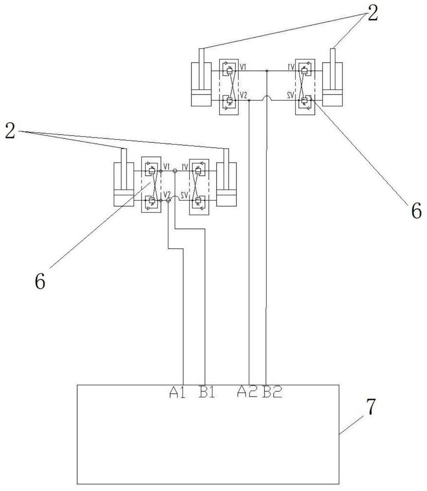 Lifting device of mast of rotary drilling rig and rotary drilling rig