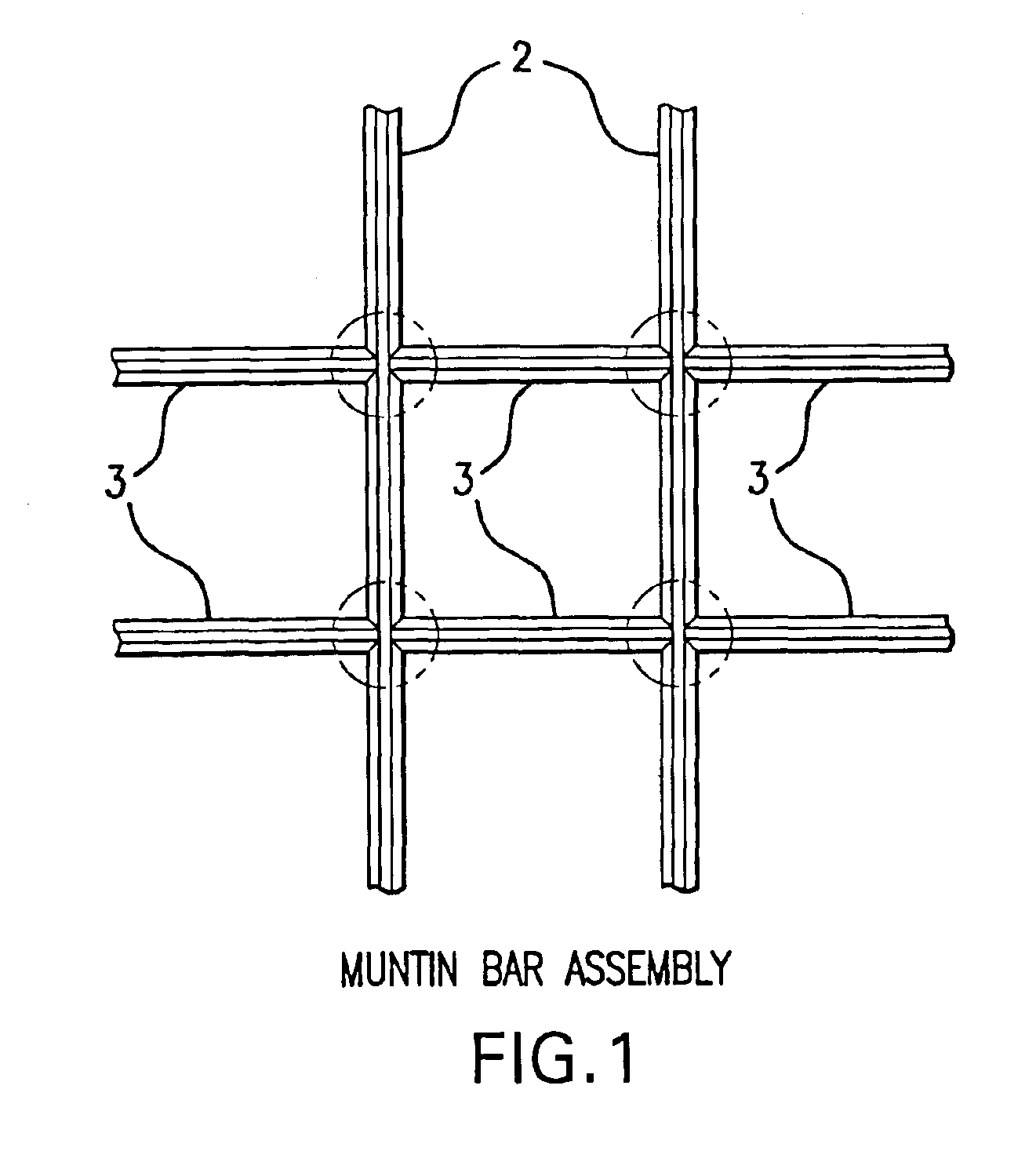 Muntin grid assembly and mounting system