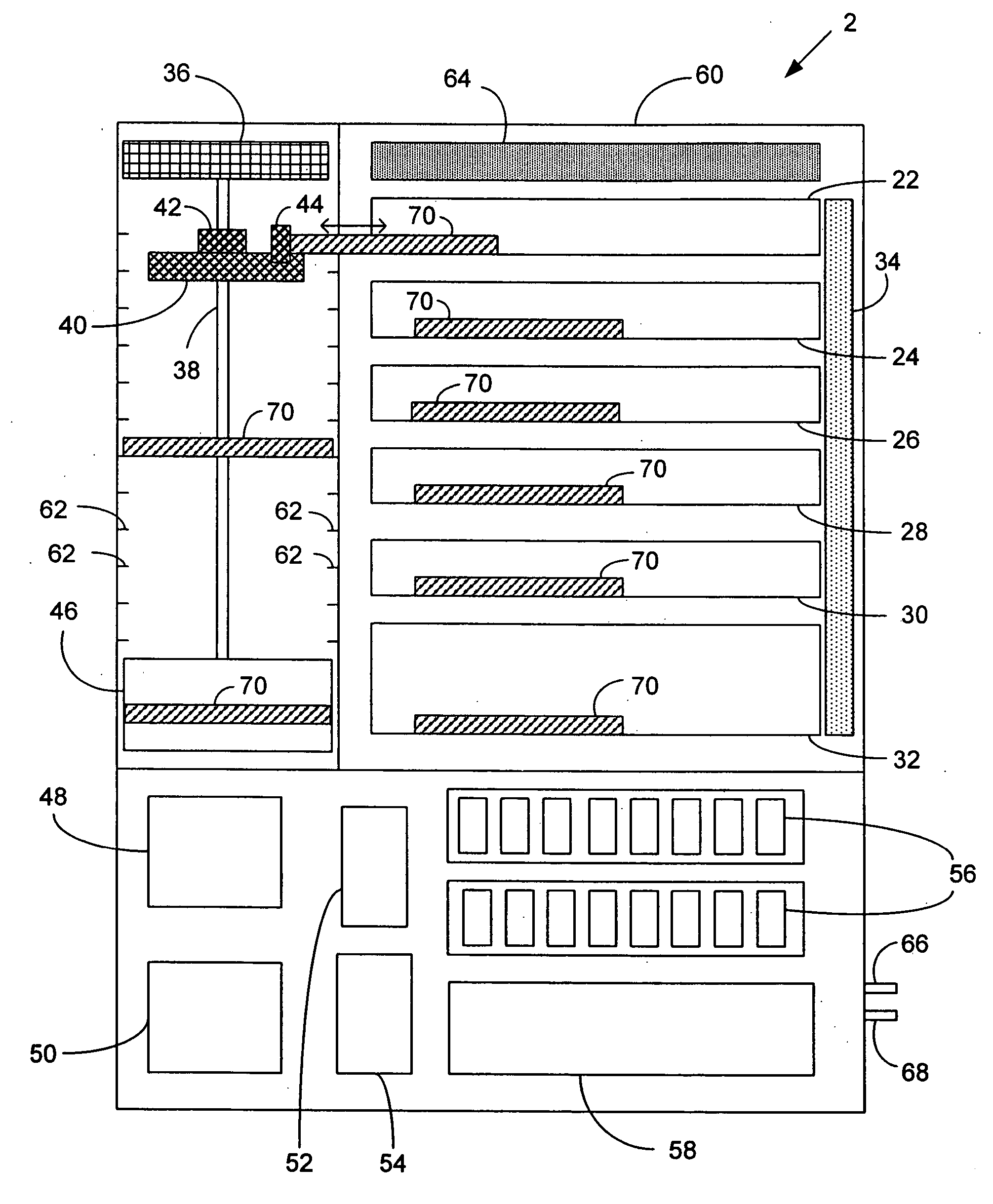 Automated high volume slide processing system