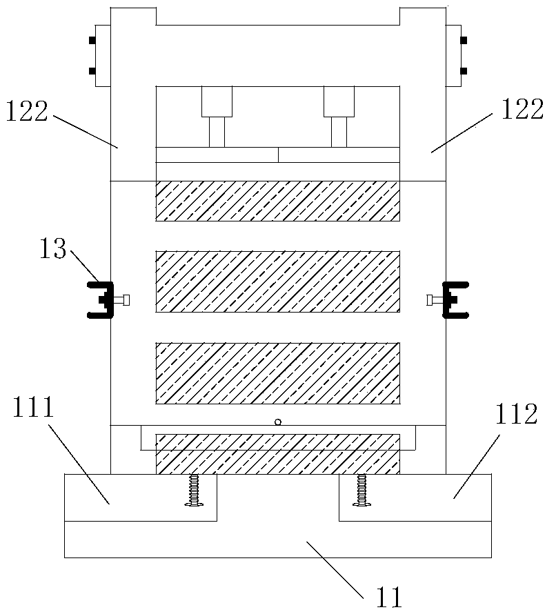 Similar simulation testing device and method for closed coal mine underground reservoir