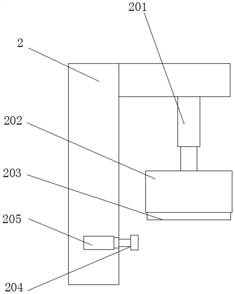 Shell die cutting device for lithium battery processing