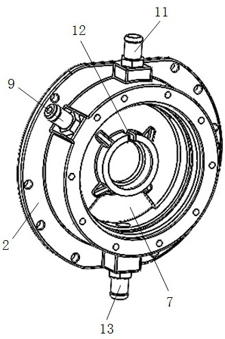 Oil-cooled motor for calibration test