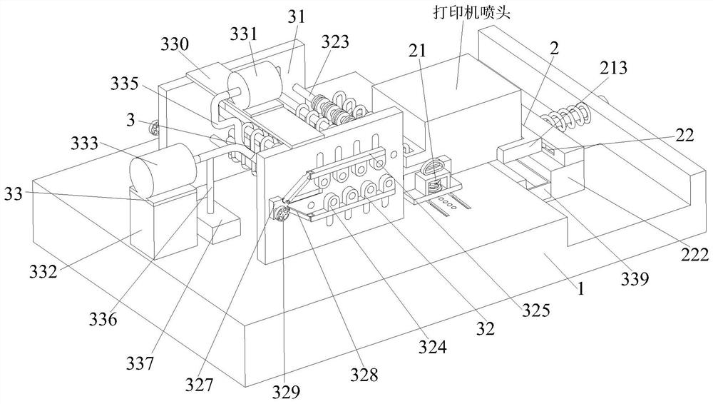 Cleaning method for ink-jet printer accessory nozzle