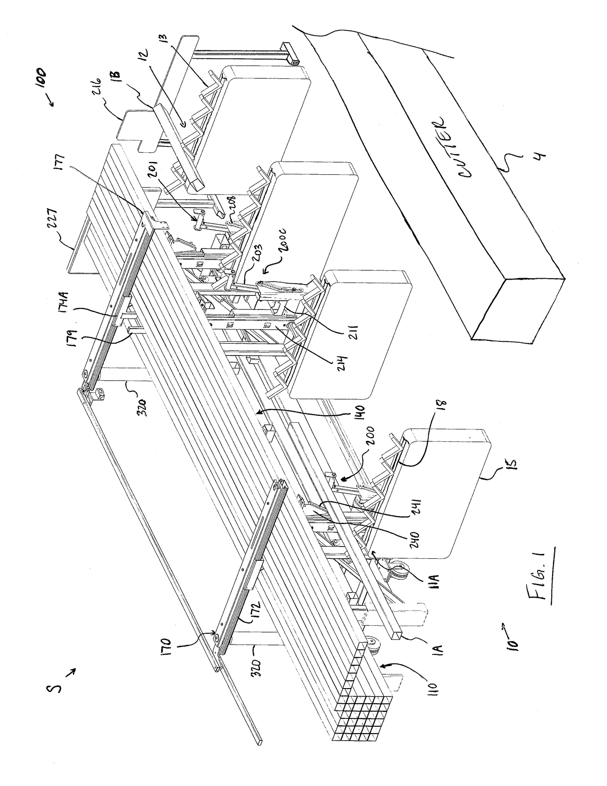 System for Loading Elongated Members Such as Tubes Onto a Conveyor for Later Processing