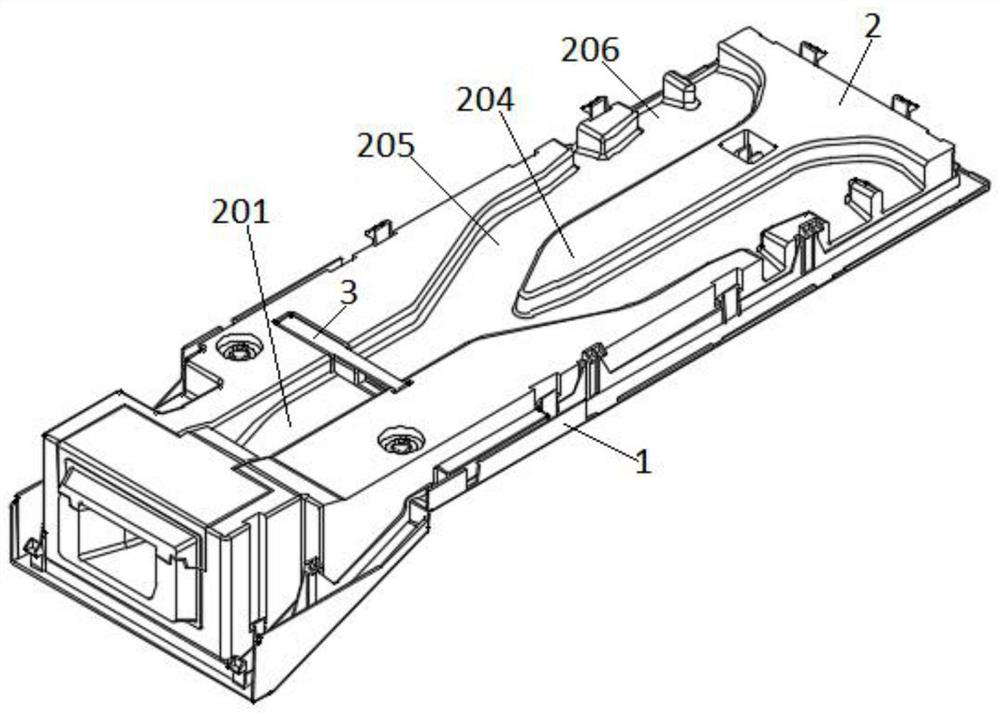 Refrigerator air duct assembly based on air volume adjustment