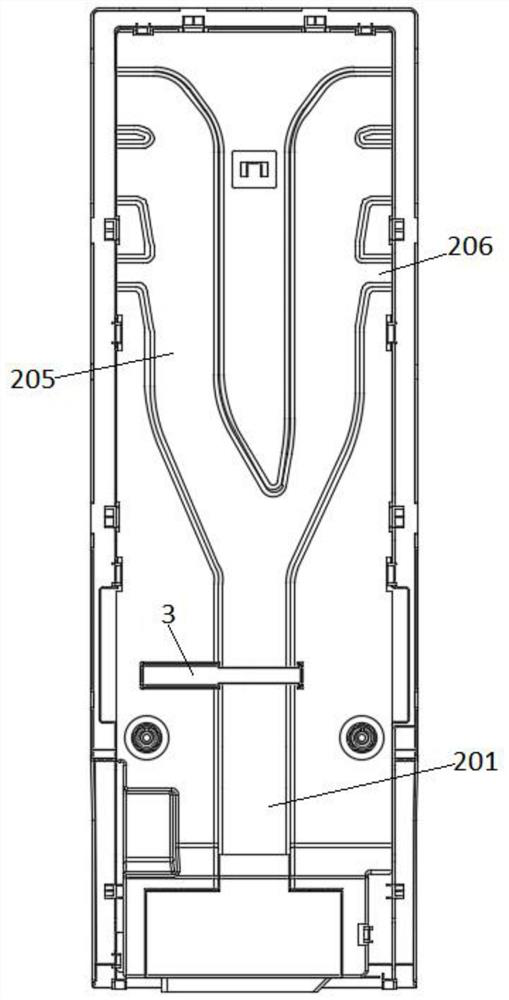 Refrigerator air duct assembly based on air volume adjustment