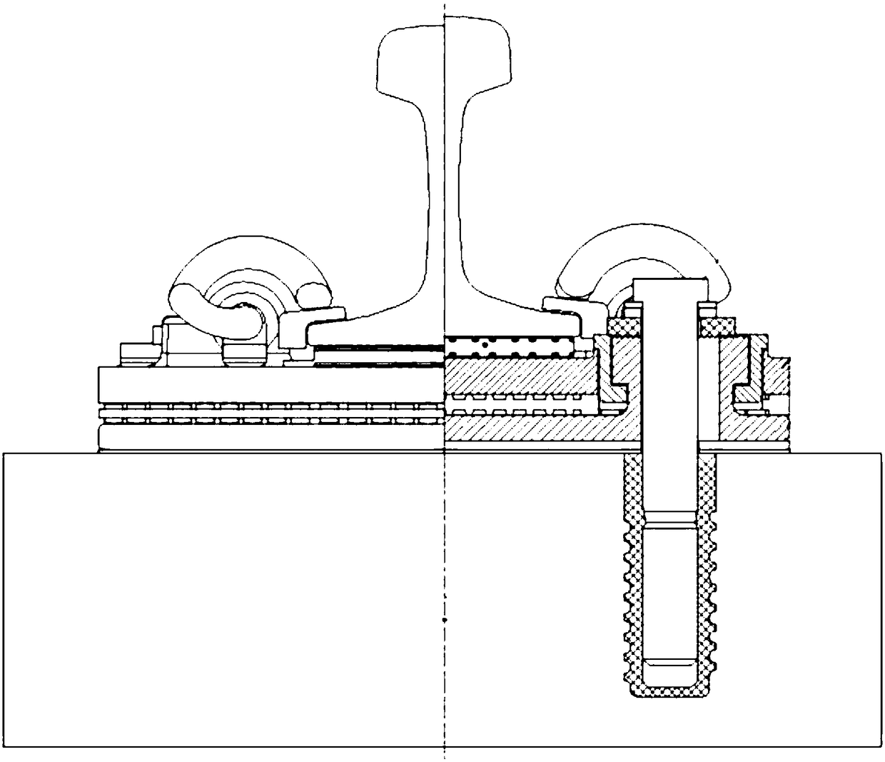 Vibration-reduction fastener system