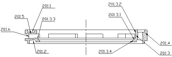 Multi-layer inner flame combustor and gas cooker with same